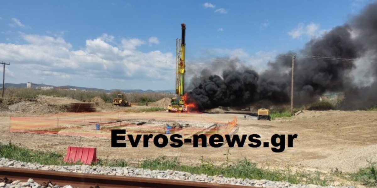 Αλεξανδρούπολη: Μπλακ άουτ λόγω εργατικού ατυχήματος- Στην εντατική χειριστής γερανού