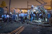 Φιλαδέλφεια: 5 νεκροί & 50 τραυματίες από εκτροχιασμό τρένου (φωτο)