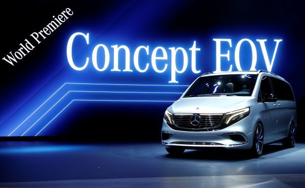 Το νέο ηλεκτρικό πολυμορφικό της Mercedes-Benz στη Γενεύη