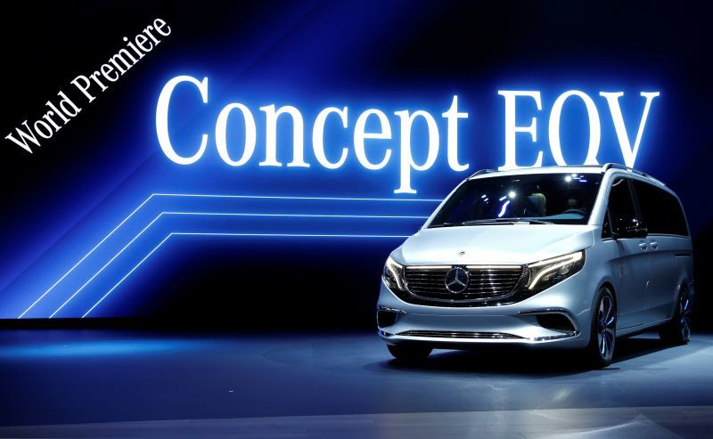 Το νέο ηλεκτρικό πολυμορφικό της Mercedes-Benz στη Γενεύη