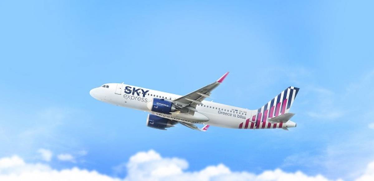 SKY express: Nέα δρομολόγια και απευθείας πτήσεις στο χειμερινό πρόγραμμα