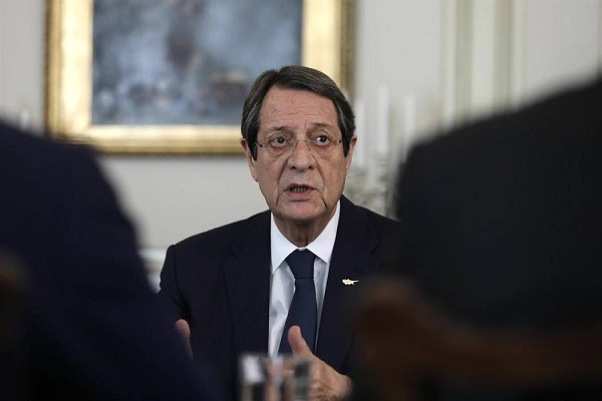 Αναστασιάδης: Επανέναρξη συνομιλιών, αλλά όχι με τα προαπαιτούμενα της Τουρκίας