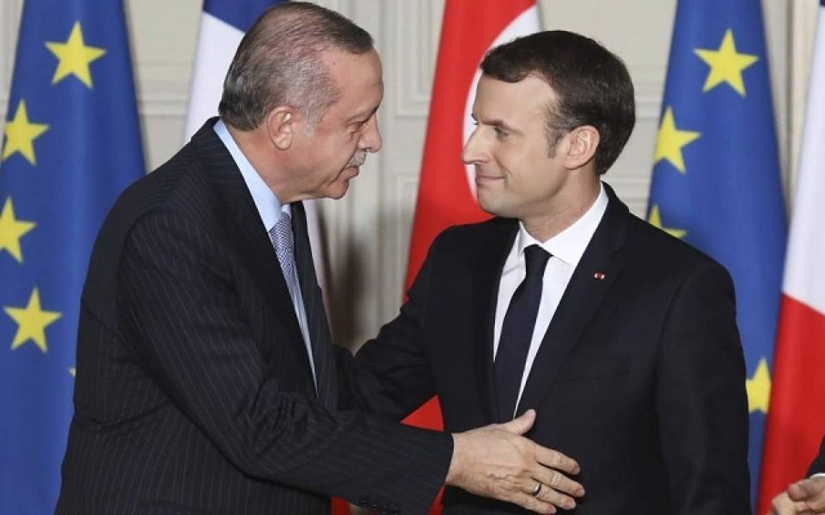 Τηλεφωνική επικοινωνία Μακρόν- Ερντογάν, με φόντο την οικονομία