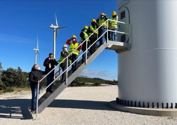 Volterra: Yποδέχτηκε μαθητές στο Αιολικό Πάρκο Κουρομάντρι– Ριγανόλακκα