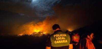 Πυρκαγιά στην Ισπανία: Περίπου 8.000 άνθρωποι εγκατέλειψαν το Γκραν Κανάρια