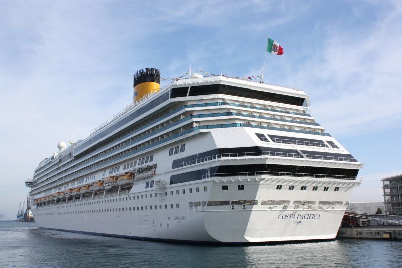 Ενθουσιασμός στη Θεσσαλονίκη για το Costa Pacifica