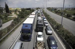 Μποτιλιάρισμα 5 χλμ στο ρεύμα από Λαμία προς Αθήνα