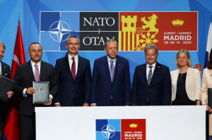 «Λευκός καπνός» στη Μαδρίτη-Τουρκικό «ναι» στην ένταξη Σουηδίας-Φινλανδίας στο ΝΑΤΟ