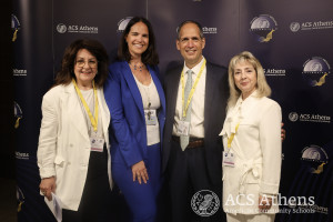 ACS Athens President Dr. Peggy Pelonis (Left) along with the school’s Principals: Dr. Matina Stergiopoulos (Middle School), Dr.Harry Leonardatos(Academy/High School) and Dora Andrikopoulos (Elementary School)