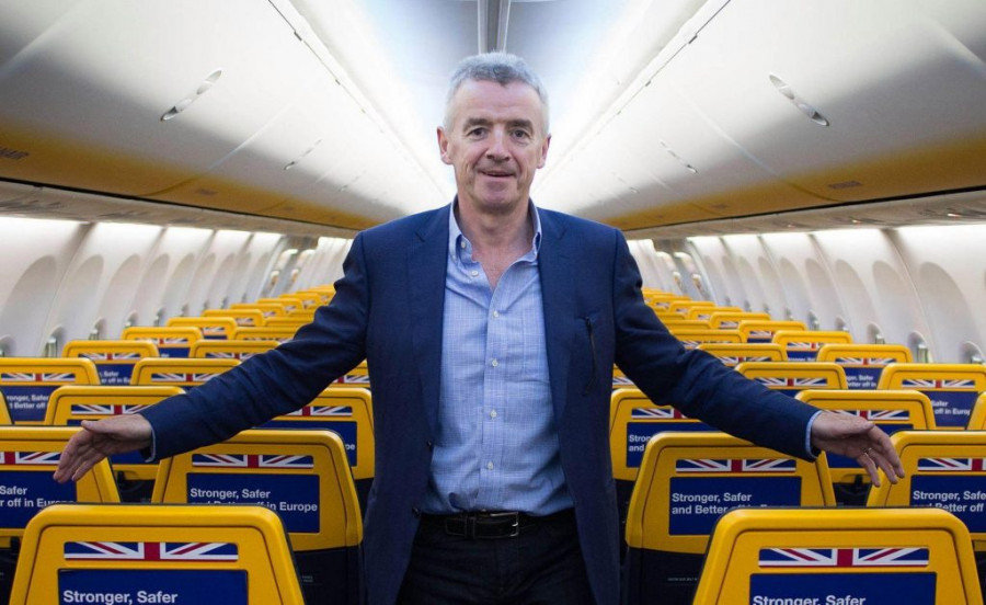 CEO Ryanair: Η εποχή του εισιτηρίου των 10 ευρώ τελείωσε