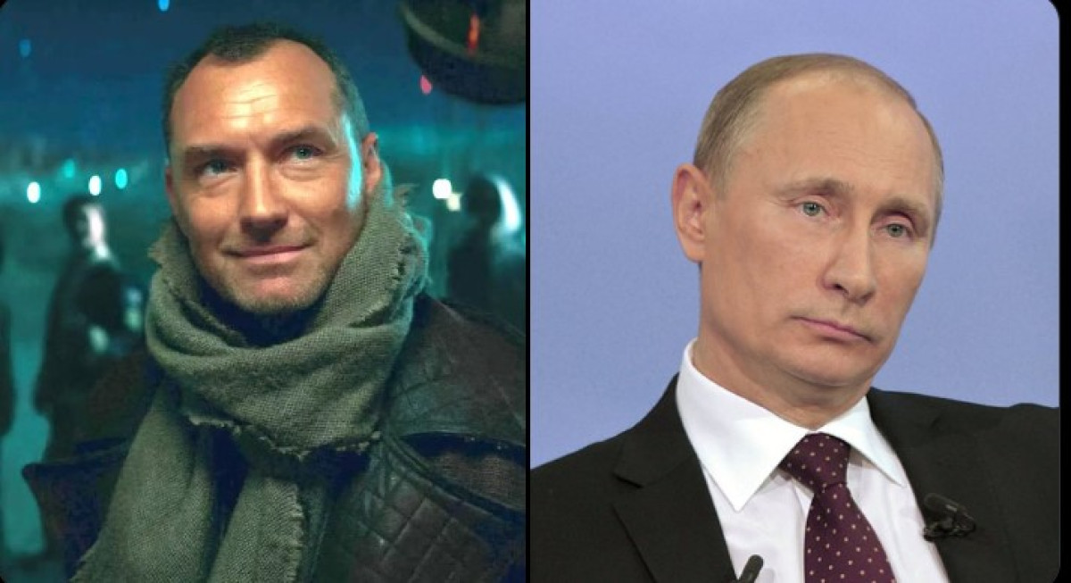 Ο Τζουντ Λο... Πούτιν στην ταινία «The Wizard of Kremlin»