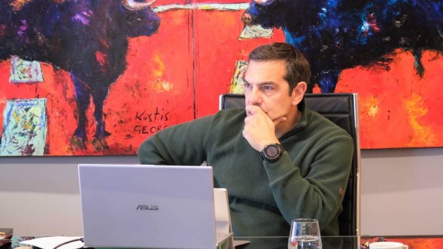 Η υπερδραστηριότητα του Τσίπρα μέσα στην καραντίνα