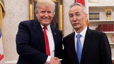Στην Ουάσιγκτον ο αντιπρόεδρος της Κίνας για την εμπορική συμφωνία