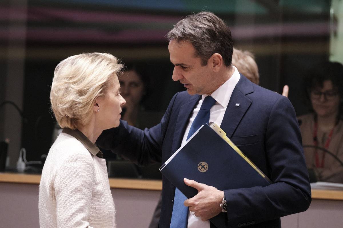 Στην Αθήνα την Πέμπτη η Φον ντερ Λάιεν-Στήριξη στο μεταναστευτικό