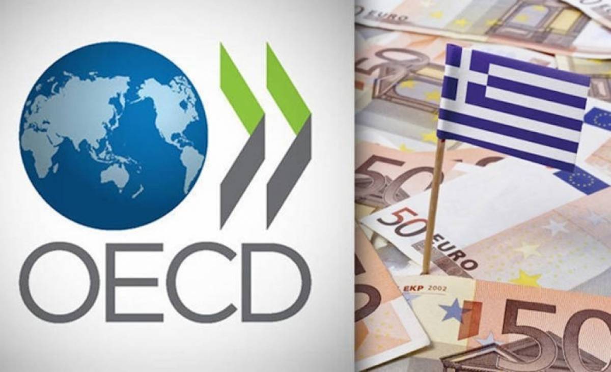 ΟΟΣΑ για Ελλάδα: Ανάπτυξη 3,8% φέτος και «καμπανάκι» για πτωχεύσεις