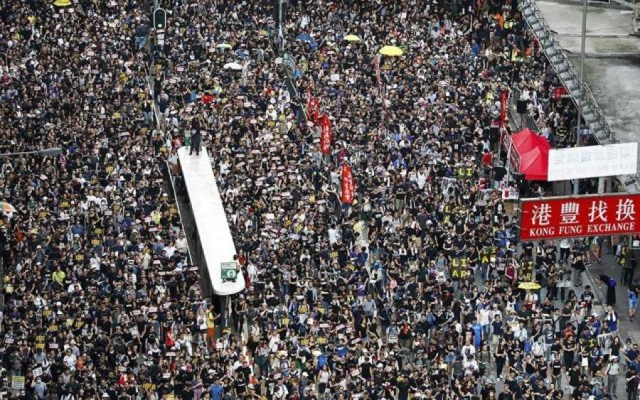 Χονγκ Κονγκ: Πρωτοχρονιάτικες διαδηλώσεις με σύνθημα «Επιμείνετε το 2020»