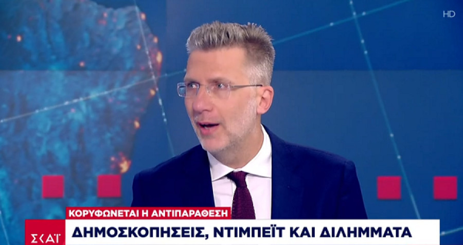 Σκέρτσος: Ο Τσίπρας δεν διδάσκεται από τα λάθη του