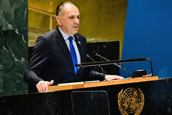 Γεραπετρίτης στον ΟΗΕ: Καταδίκη παραβιάσεων του εναέριου χώρου και υπεράσπιση της διεθνούς ειρήνης