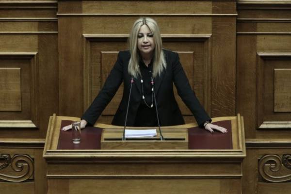 Γεννηματά: Τέσσερις προτεραιότητες για την προάσπιση των εθνικών συμφερόντων