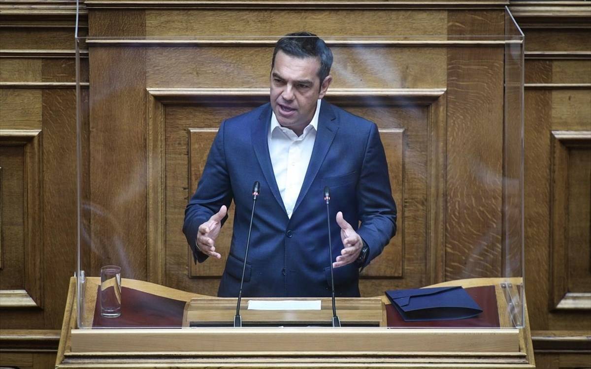 Τσίπρας: Απουσία συγκροτημένης στρατηγικής-Σημαία ευκαιρίας στα εθνικά ζητήματα