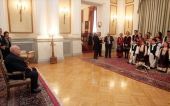 Χριστουγεννιάτικα κάλαντα στον Κ. Παπούλια ενόψει της αναχώρησής του για Γερμανία