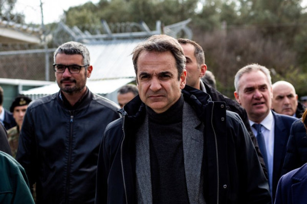 Στην παρουσίαση της αξιοποίησης του πρώην ΚΥΤ Μόριας ο Μητσοτάκης