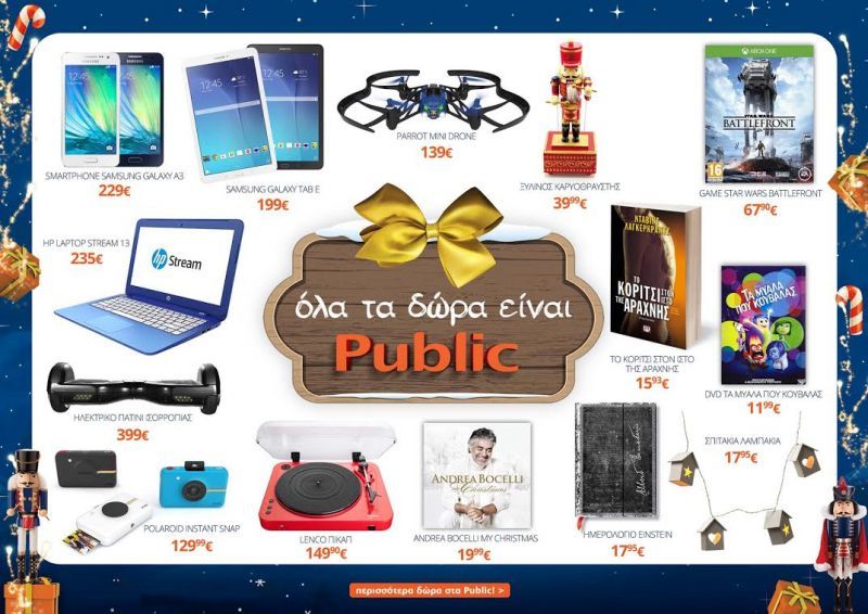 Public: Χριστουγεννιάτικα δώρα με ατμόσφαιρα... Καρυοθραύστη (λίστα)