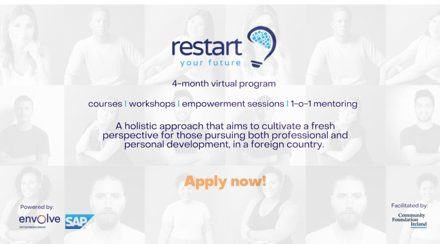Envolve Entrepreneurship-SAP Hellas: Ξεκινά το διεθνές πρόγραμμα «Restart Your Future»
