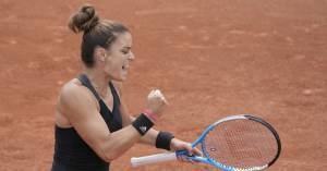 Στα προημιτελικά του Roland Garros η Μαρία Σάκκαρη