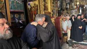 Χρησμός Σαμαρά από το Άγιο Όρος για το νέο κόμμα