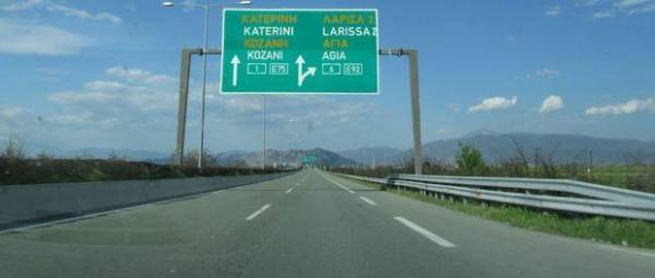 Κυκλοφοριακές ρυθμίσεις στην Εθνική οδό Αθηνών - Θεσσαλονίκης