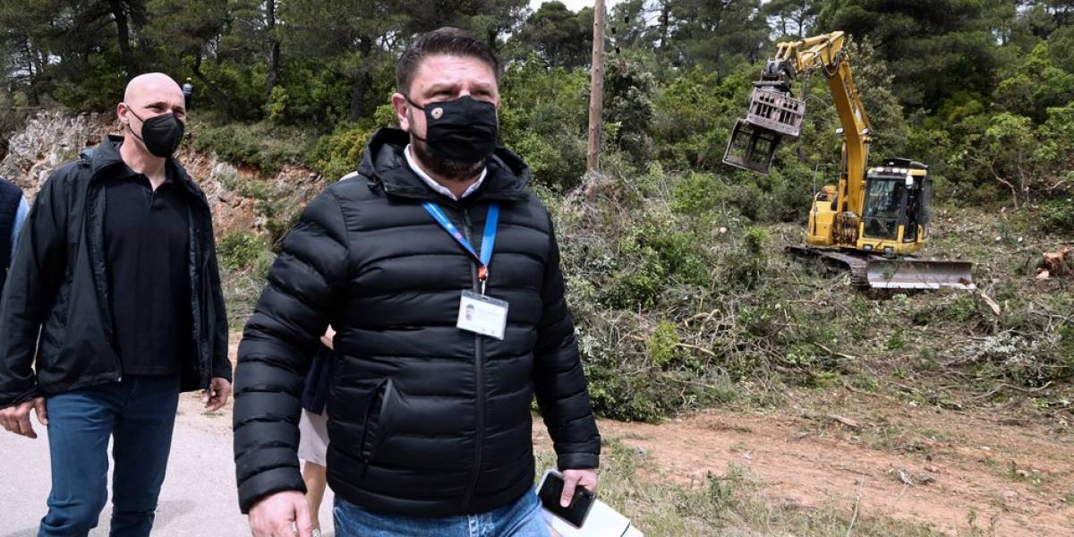 Στην Ιπποκράτειο Πολιτεία ο Νίκος Χαρδαλιάς– Προληπτικά έργα αντιπυρικής προστασίας