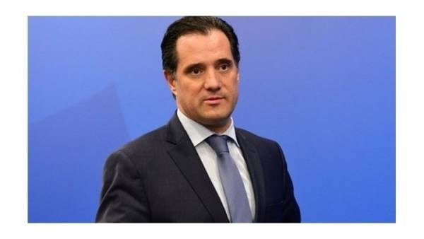 Συνάντηση του Άδωνι Γεωργιάδη με στελέχη του AJC Global