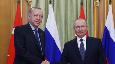 Επικοινωνία Πούτιν- Ερντογάν για διμερείς σχέσεις και Ουκρανία