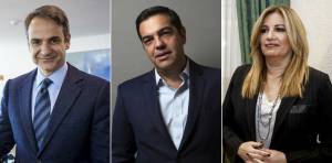 Δημοσκόπηση Opinion Poll: Στις 17,4 μονάδες η διαφορά ΝΔ-ΣΥΡΙΖΑ