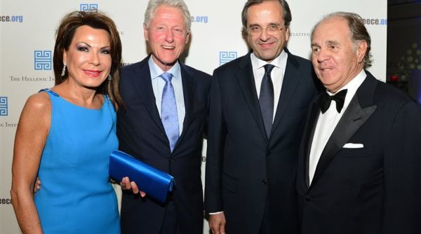 Συνάντηση Σαμαρά - Γ. Αγγελοπούλου για το Clinton Global Initiative