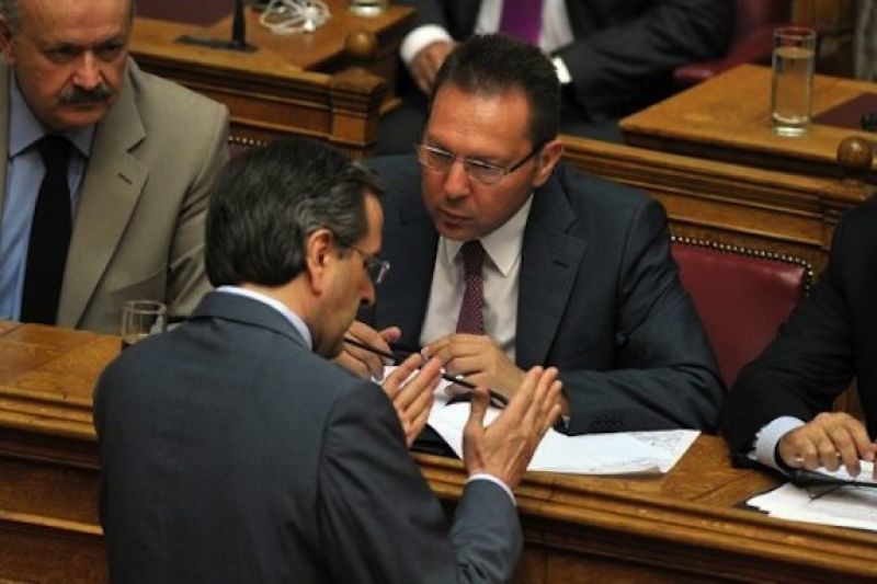 Συνάντηση Σαμαρά με Στουρνάρα για το Eurogroup
