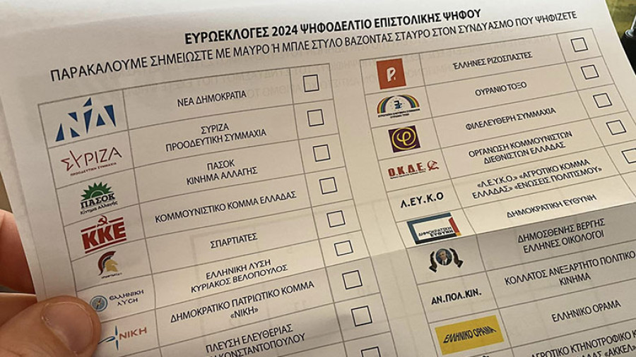 Πότε θα ανακοινώσει το ευρωψηφοδέλτιο ο Μητσοτάκης