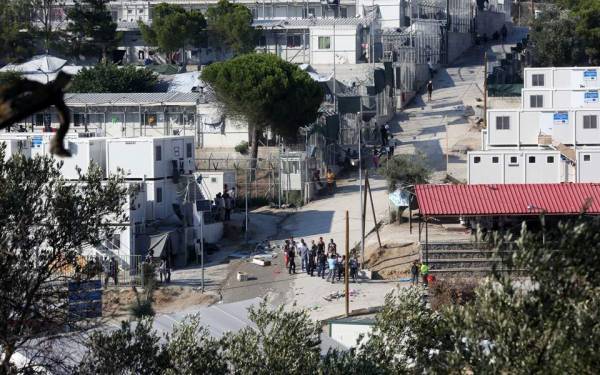Ένταση στον καταυλισμό του ΚΥΤ της Μόριας