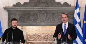 Μητσοτάκης: Διπλή βοήθεια (ενέργεια - ανοικοδόμηση) στην Ουκρανία - Ζελένσκι: Ευχαριστώ Αθήνα και Τραμπ