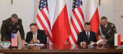 ΗΠΑ και Πολωνία υπέγραψαν σύμφωνο ενισχυμένης αμυντικής συνεργασίας