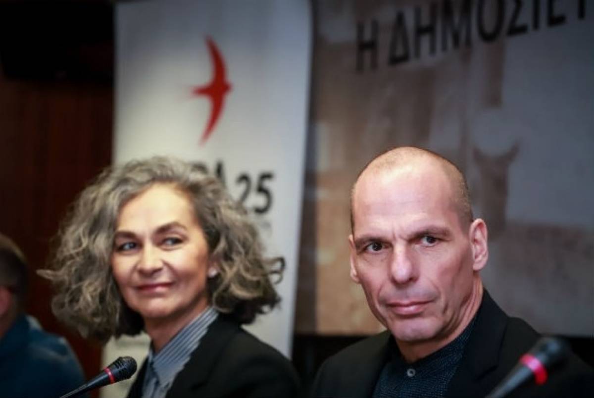 Επικεφαλής στα ψηφοδέλτια Βαρουφάκη στις ευρωεκλογές η Σοφία Σακοράφα