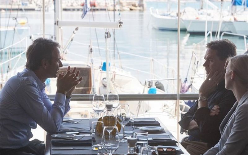 Συνάντηση Μητσοτάκη-Κατάινεν για απασχόληση, επιχειρηματικότητα και επενδύσεις
