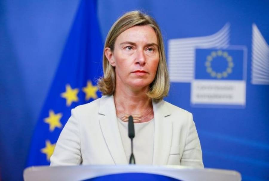 Τη συνεργασία ΝΑΤΟ - ΕΕ εκθειάζει η Μογκερίνι