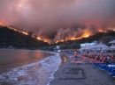 Στη Χίο ο Βαγγέλης Αποστόλου για τις ζημιές από την πυρκαγιά