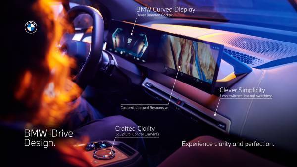 Η νέα γενιά BMW iDrive μεταφέρει την αλληλεπίδραση μεταξύ οδηγού και οχήματος σε ένα ψηφιακό μέλλον