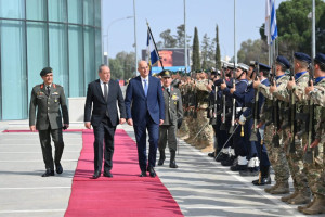 Δένδιας από Κύπρο: «Όχι» σε συμμετοχή της Τουρκίας στο SAFE όσο συνεχίζει τις παράνομες ενέργειες