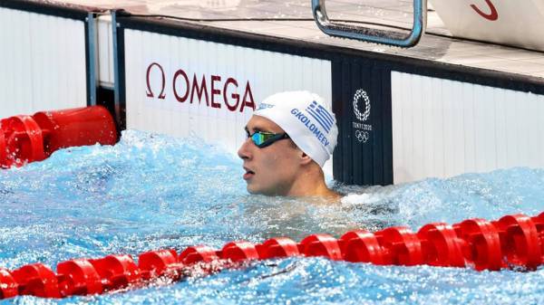 Ολυμπιακοί Αγώνες-Κολύμβηση: Πέμπτος ο Γκολομέεβ στα 50 μέτρα ελεύθερο