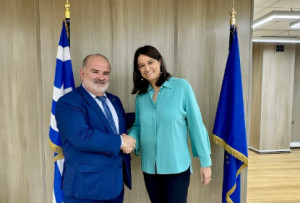 Συνάντηση της Κεραμέως με το προεδρείο της ΓΣΕΒΕΕ-Τα θέματα συζήτησης