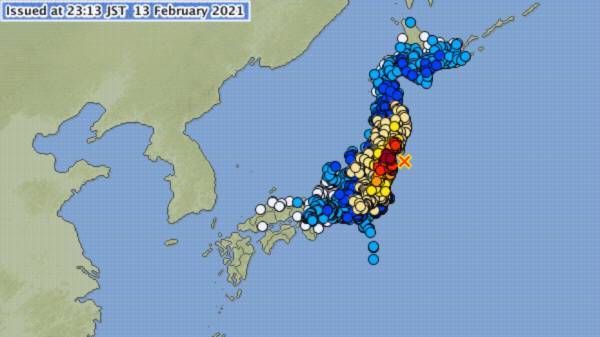 Ιαπωνία: Σεισμός 7,1 Ρίχτερ στα ανοιχτά της Φουκουσίμα
